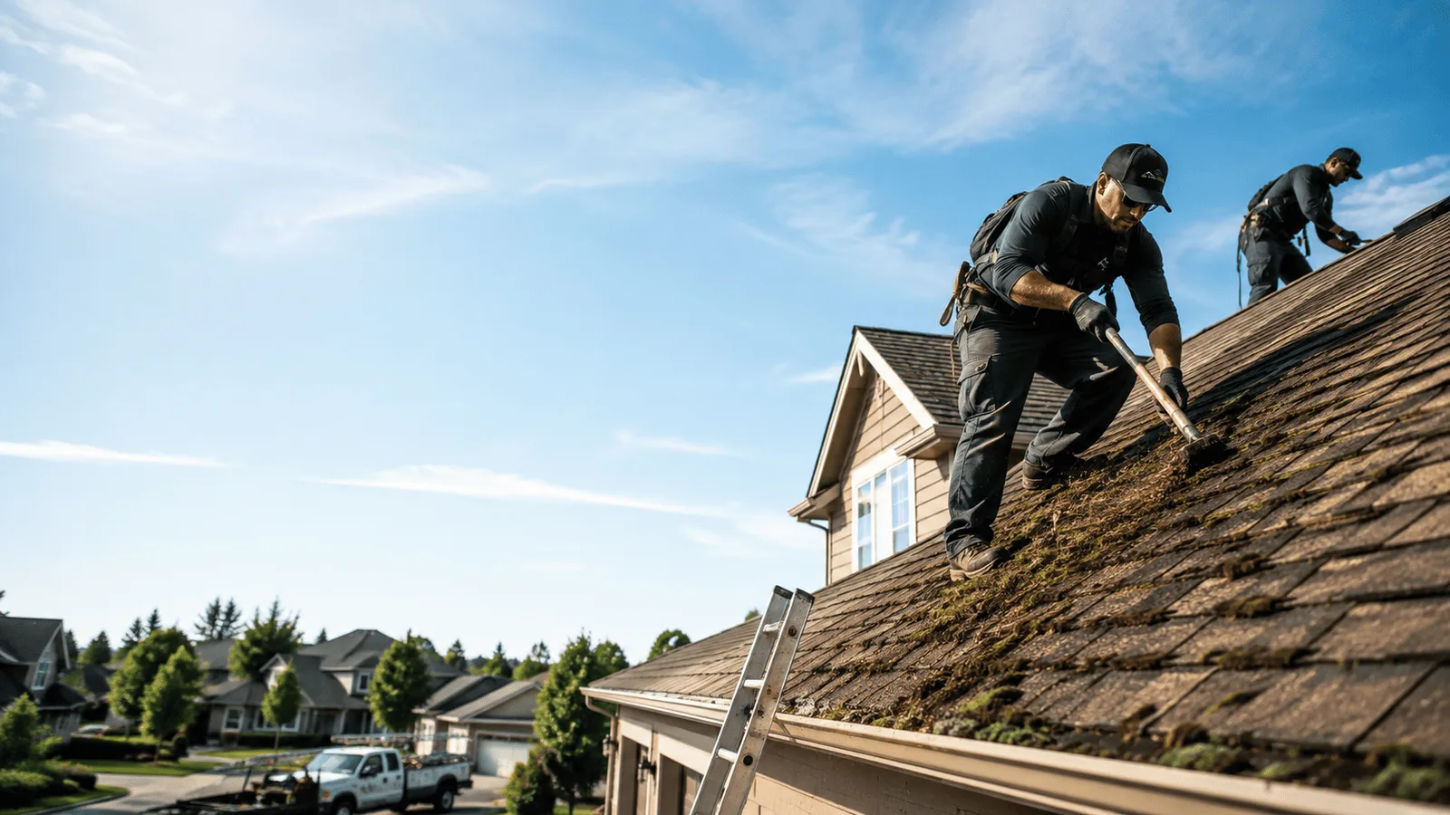 Roof Moss Removal in Knob Noster, MO near me